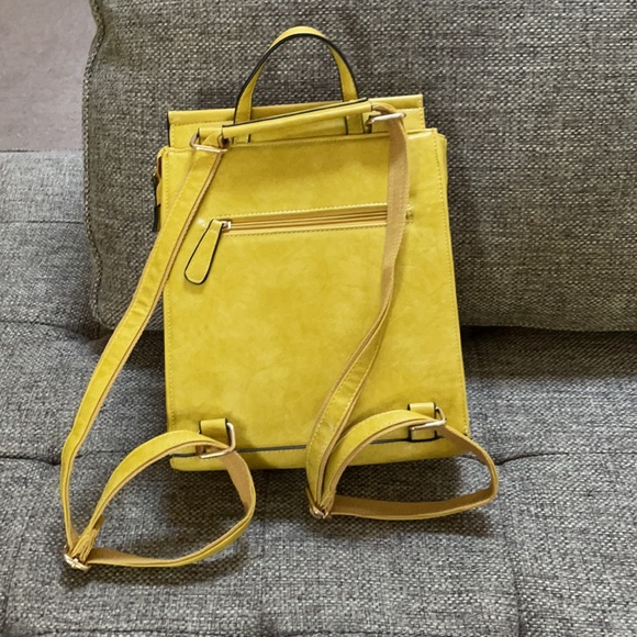 Brand new leather backpack purse - Picture 4 of 6